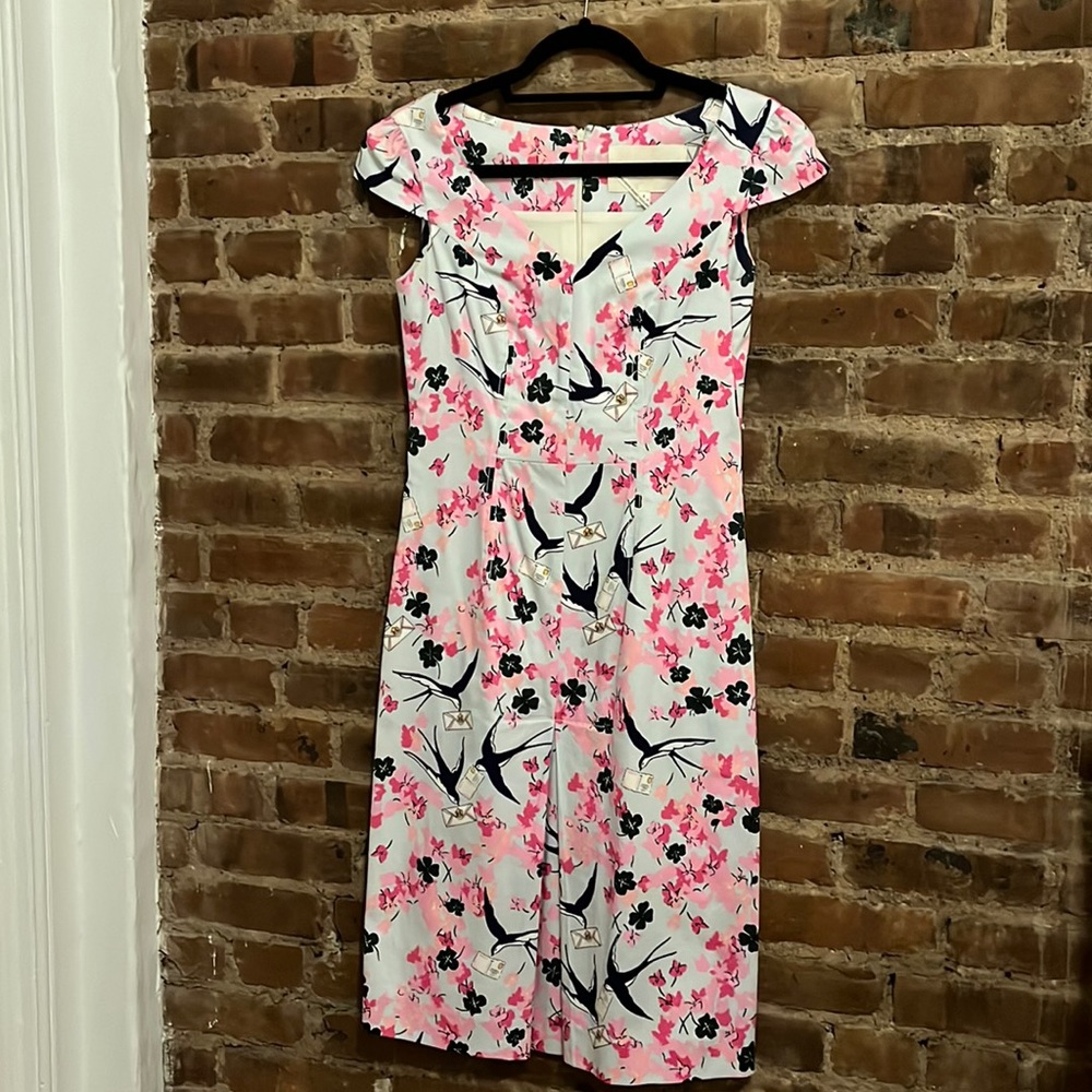 Carolina Herrera - Archival Print Midi Dress